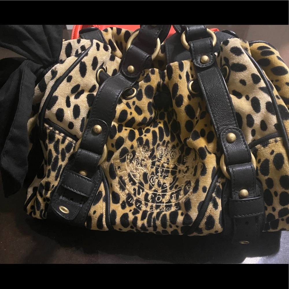 Juicy couture leopard purse circa 2009